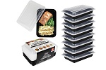 Add a review for: 1 Compartment Ten Meal Prep Containers