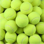 24 Tennis Balls Yellow Ball Games Dog Pet Toy Pets Bouncing Sports Games Fun Throw