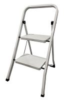 Add a review for: 2 Step Ladder Foldable Stool Tread Non Slip Heavy Duty Steel Folding Home DIY