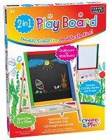 Add a review for: 2 in 1 Kids Black Board and White Board Magnetic