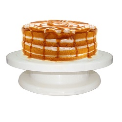 Add a review for: 28cm Cake Decorating Rotating Revolving Icing Kitchen Display Turntable Stand 