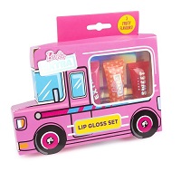 Add a review for: Barbie Doll 3 pk Lip Gloss Balm Barbie Make Up Lips Barbie Gifts Camper Van Box