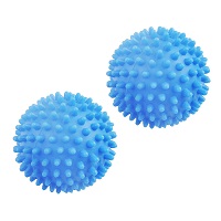 2 Blue Eco Friendly Laundry Washing Machine Tumble Dryer Balls Clothes Softener 