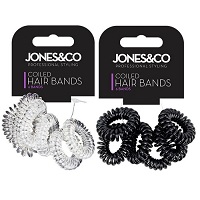 Add a review for:  6 Pack Spiral Coil Hair Band Tangle Telephone Cord Wire Plastic Elastic Bobble 