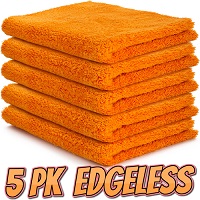 Add a review for:   5 Pack Microfibre Edgeless Car Cleaning Cloths