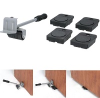 Add a review for:  5Pcs Furniture Lifter Movers Roller Wheels Lifting Moving Slider Tool 150Kg