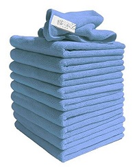BH080 10x Large Microfibre Cleaning Auto Car Detailing Soft Cloths Wash Towel Duster
