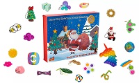 24-Piece Fidget Unicorn Toy Advent Calendar