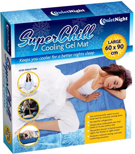 60 x 90cm Magic Cool Cooling Gel Pad Pillow Cooling Mat Laptop Cushion Yoga Pet Bed Sofa