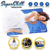 60 x 90 cm Large Gel Cooling Pad Bed Mattress Cool Mat Cushion Sleep Aid Yoga Pet Pillow