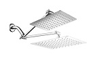 Add a review for: 10-inch Stainless Steel Square Rainfall Shower Head