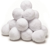 20 Pack Indoor Snowballs for Kids Snow Fights