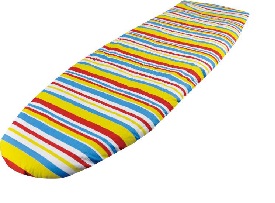 Add a review for: Stripes Fast Fit Elasticated Ironing Board Cover Easy Fit Non Slip Washable Cotton