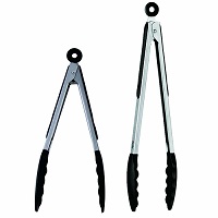 Add a review for:  2 X Silicone Tongs 9