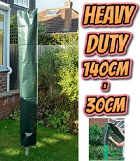 Add a review for:   Waterproof Heavy Duty Rotary Washing Line Cover Clothes Airer Garden Parasol