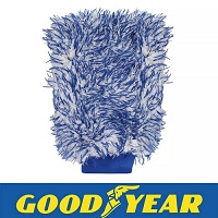 Goodyear Chenille Luxury Wash Glove Car Wash Microfibre Cleaning Mitt Valet