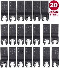 Add a review for: 20pc Oscillating Multi Tool Saw Blades Set Carbide Blade Metal Wood PVC Cutter