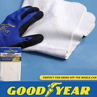 Goodyear XL Genuine Leather Chamois Soft Highly Absorbent Cloth Car Valet Clean