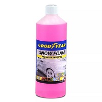 Goodyear 1L Car Cherry Hi Pre Wash Snow Foam Shampoo Soap Cleaning Clearer Spray